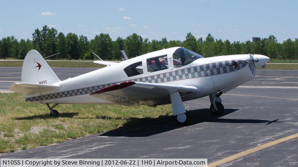 N10SS, 1946 Globe GC-1B Swift C/N 203, Taken during the 2012 Swift National Fly-In.