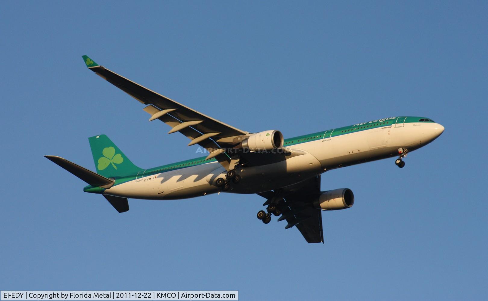 EI-EDY, 2009 Airbus A330-302 C/N 1025, Aer Lingus A330