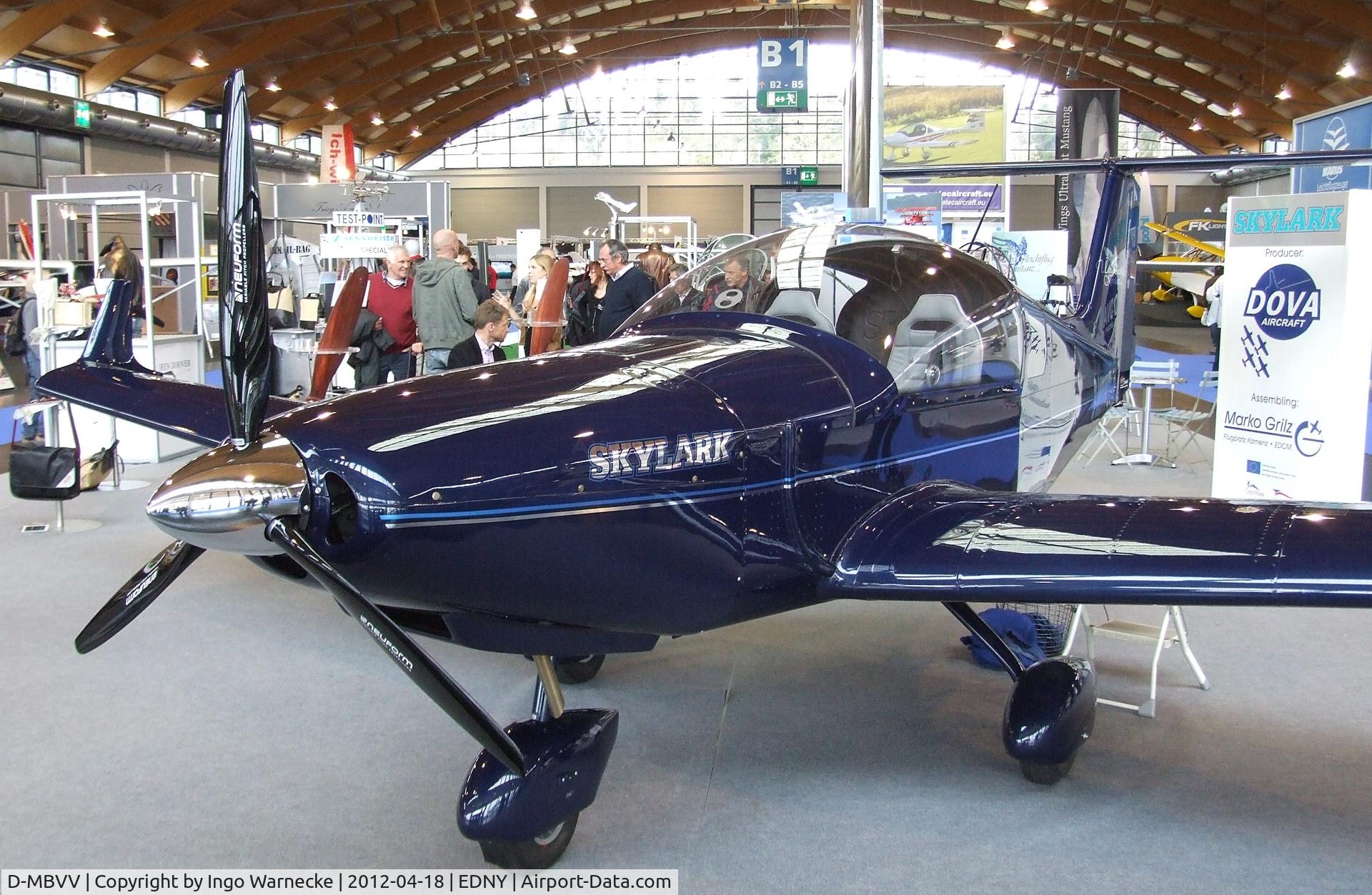 D-MBVV, Dova DV-1 Skylark C/N Not found D-MBVV, Dova DV-1 Skylark at the AERO 2012, Friedrichshafen