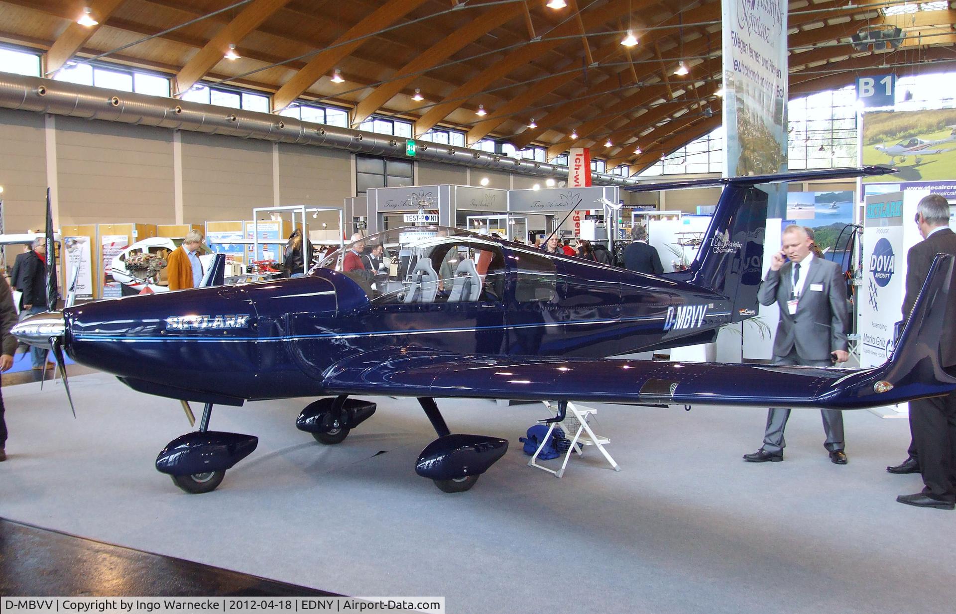 D-MBVV, Dova DV-1 Skylark C/N Not found D-MBVV, Dova DV-1 Skylark at the AERO 2012, Friedrichshafen