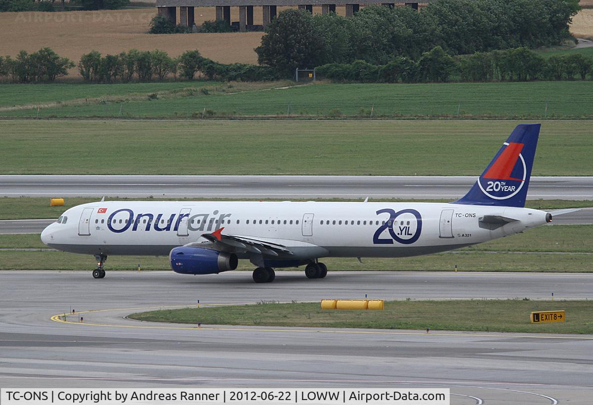 TC-ONS, 1993 Airbus A321-131 C/N 364, Onur Air Airbus A321