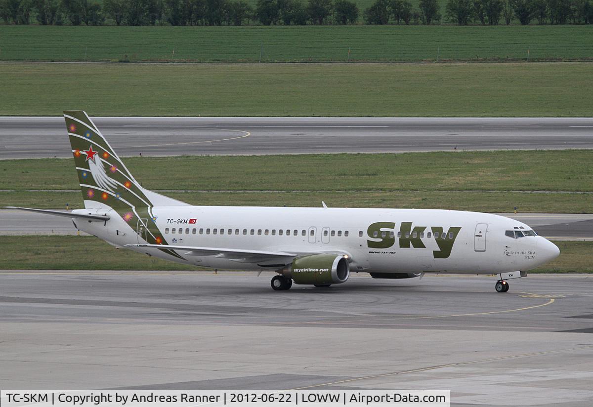 TC-SKM, 1997 Boeing 737-49R C/N 28882, Sky Airlines Boeing 737
