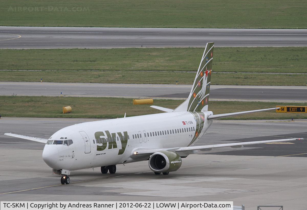 TC-SKM, 1997 Boeing 737-49R C/N 28882, Sky Airlines Boeing 737