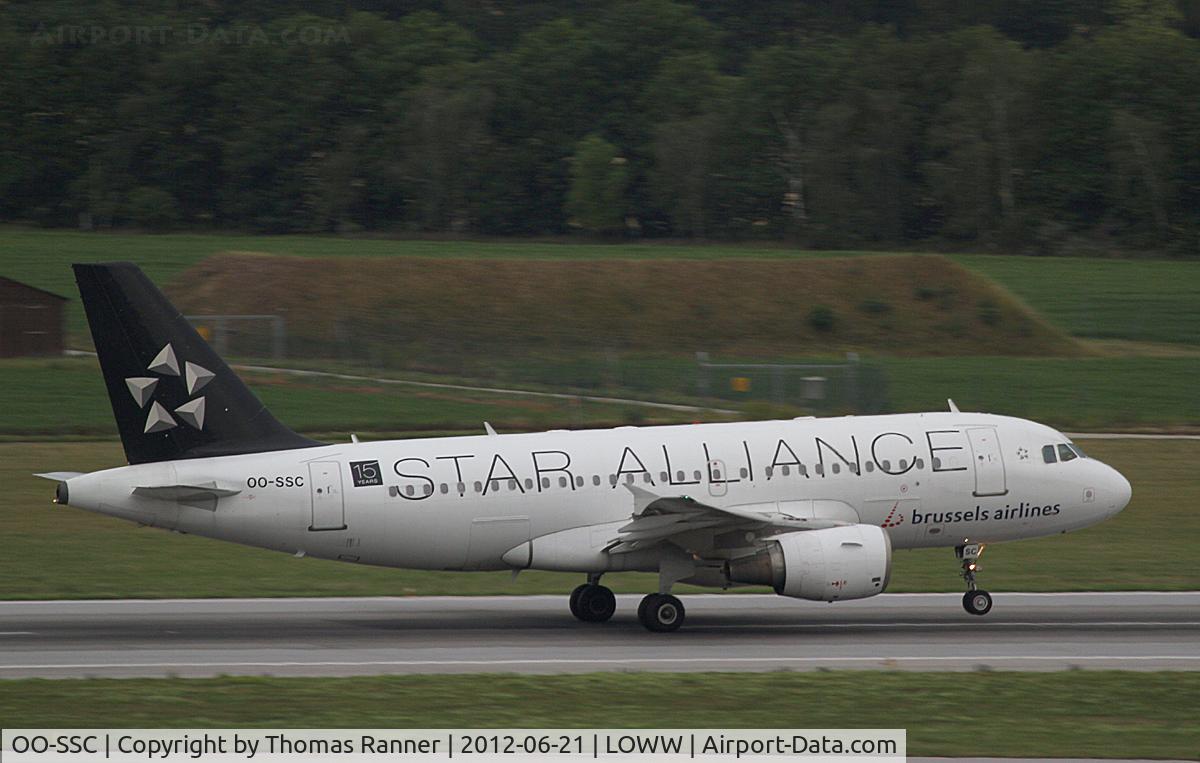 OO-SSC, 1999 Airbus A319-112 C/N 1086, Brussels Airlines Airbus A319