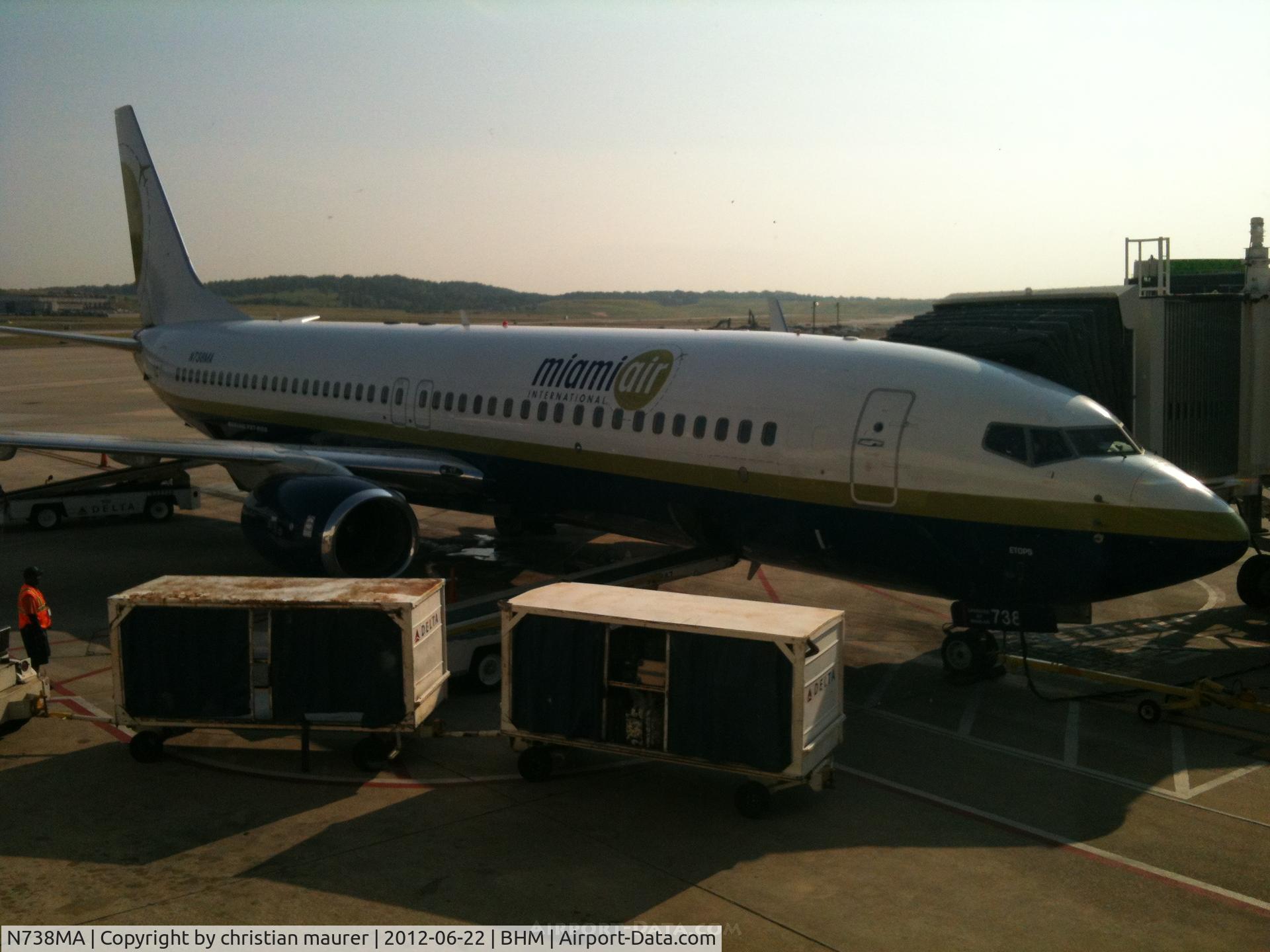 N738MA, 2004 Boeing 737-8Q8 C/N 32799, Miami airways
