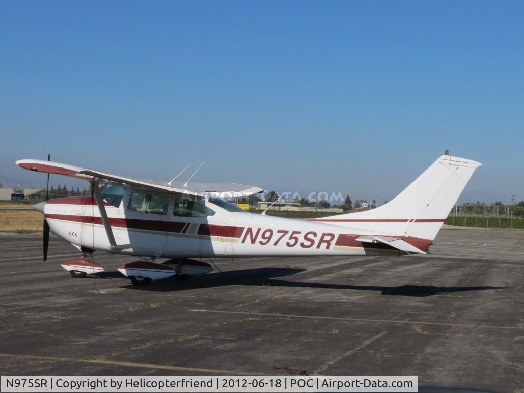 N975SR, 1968 Cessna 182L Skylane C/N 18258964, Parked in the eastside transient parking area