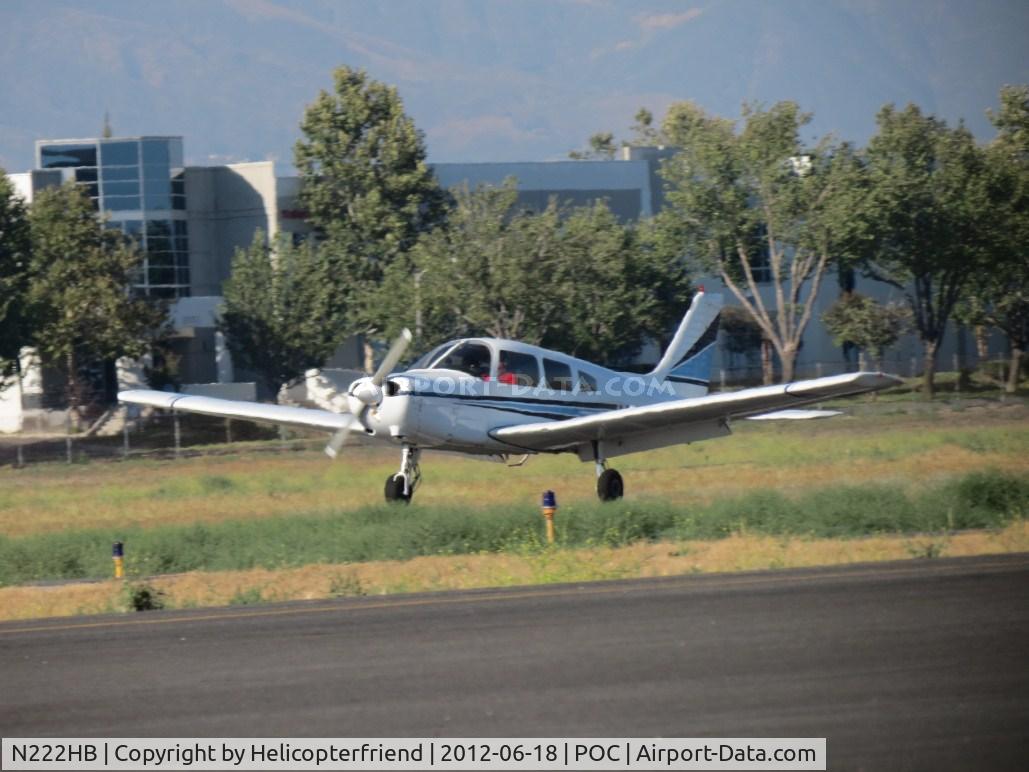 N222HB, 1979 Piper PA-28RT-201 Arrow IV C/N 28R-7918254, Nose wheel coming down on 26L