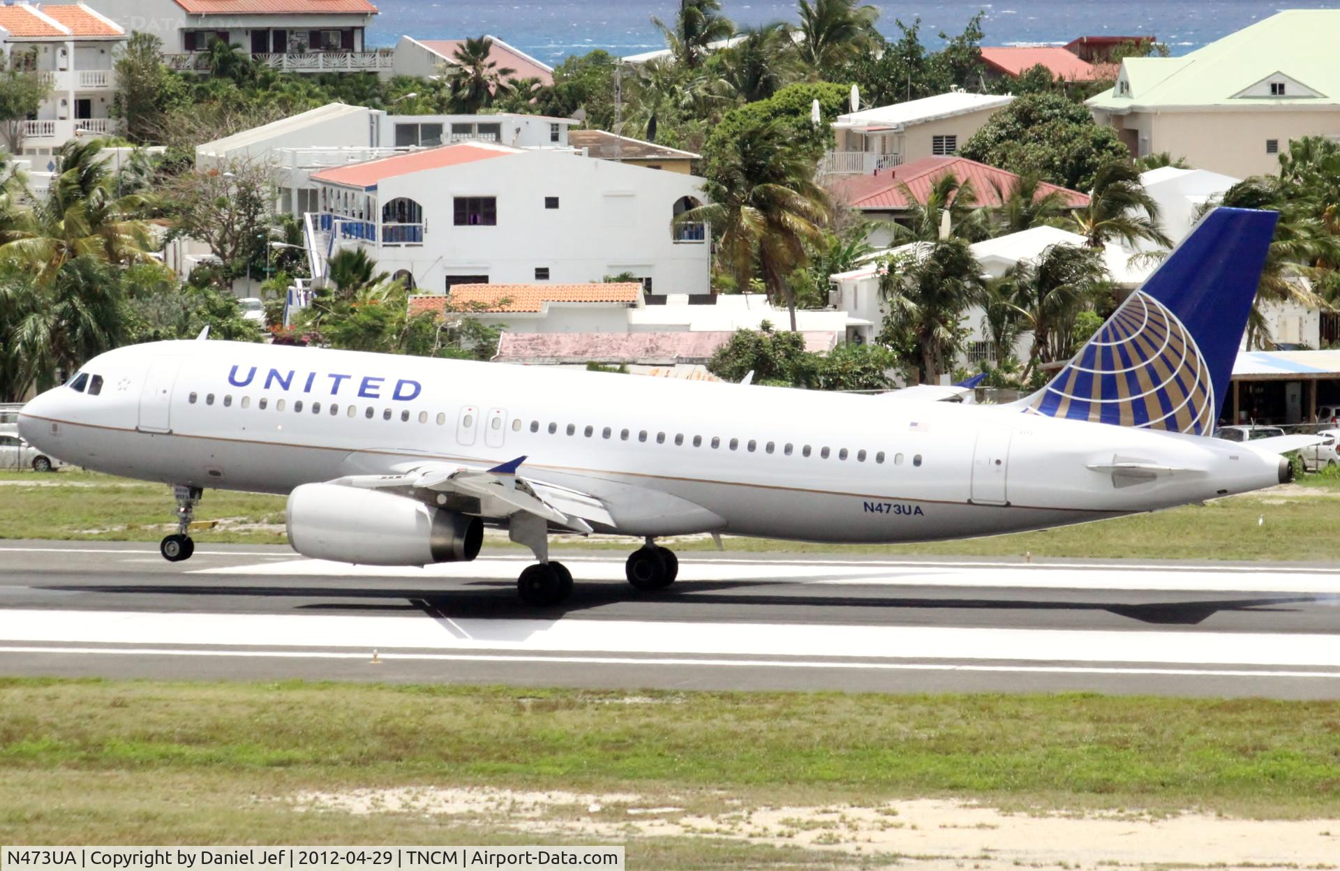 N473UA, 2001 Airbus A320-232 C/N 1469, N473UA