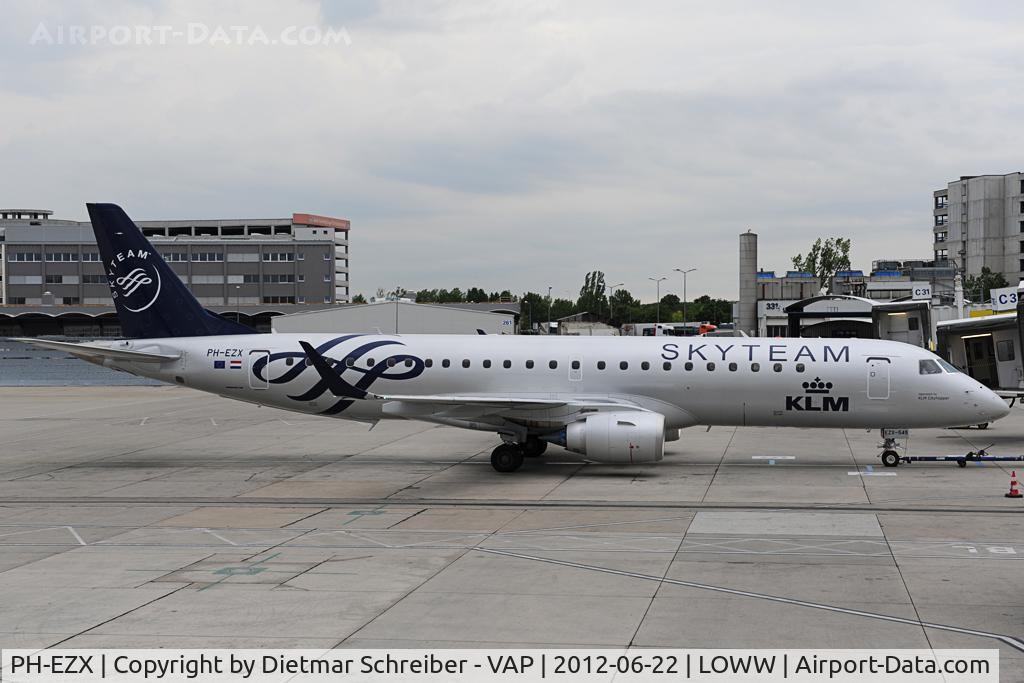 PH-EZX, 2012 Embraer 190LR (ERJ-190-100LR) C/N 19000545, KLM Embraer 190