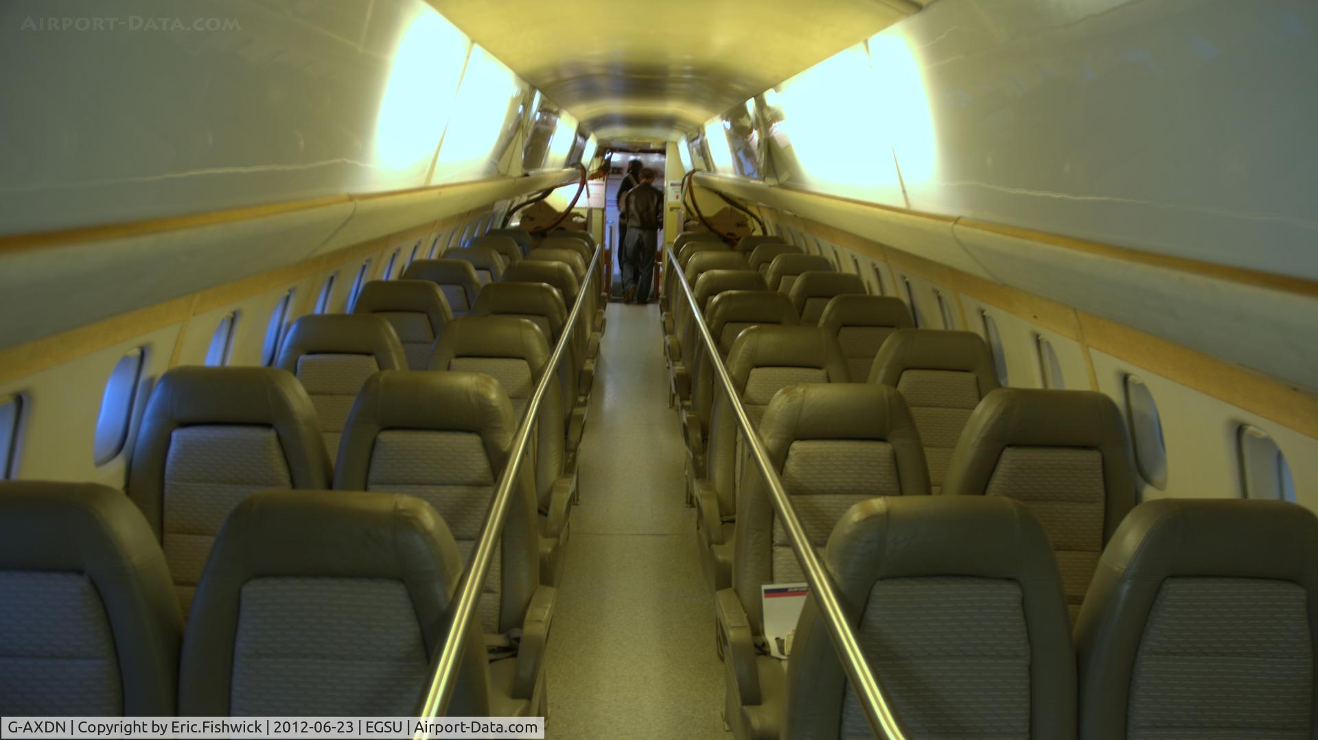 G-AXDN, 1968 Aerospatiale-BAC Concorde Prototype C/N 01/13522, 5. Interior mock-up for Concorde at the Imperial War Museum, Duxford.
