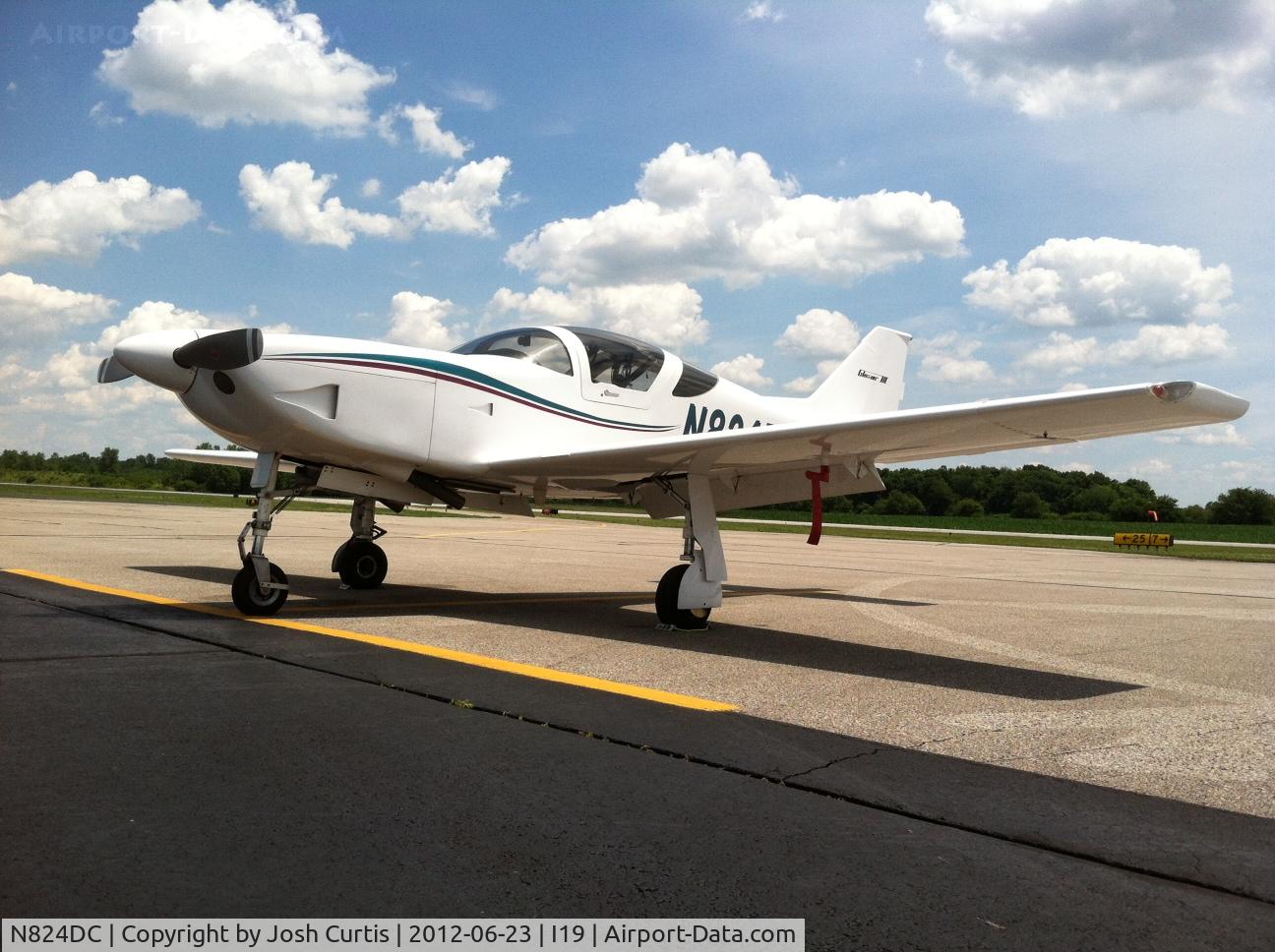 N824DC, 1994 Stoddard-Hamilton Glasair III C/N 3232, On the ramp at i19 MacAir Aviation