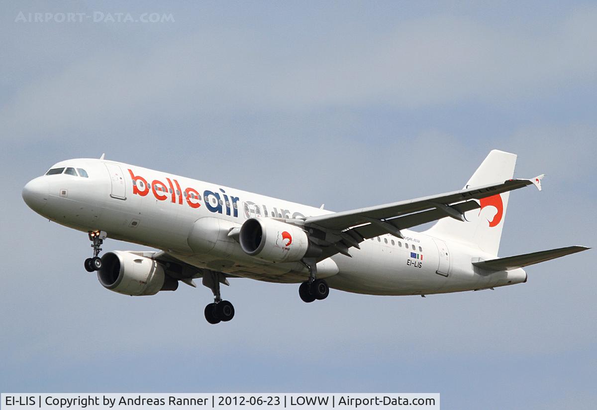 EI-LIS, 2008 Airbus A320-214 C/N 3492, Belle Air Europe Airbus A320