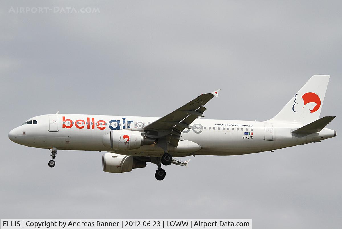 EI-LIS, 2008 Airbus A320-214 C/N 3492, Belle Air Europe Airbus A320