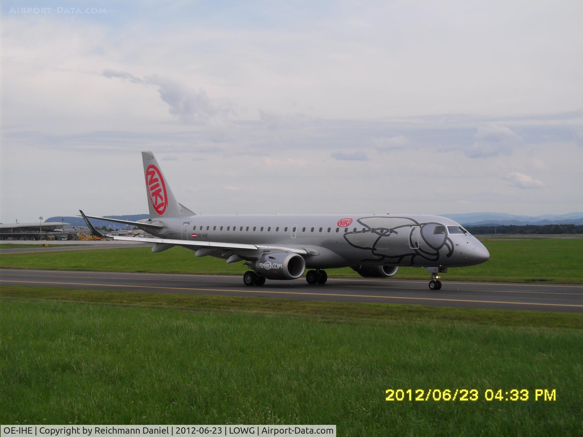 OE-IHE, 2010 Embraer 190LR (ERJ-190-100LR) C/N 19000387, Embraer ERJ190-100LR