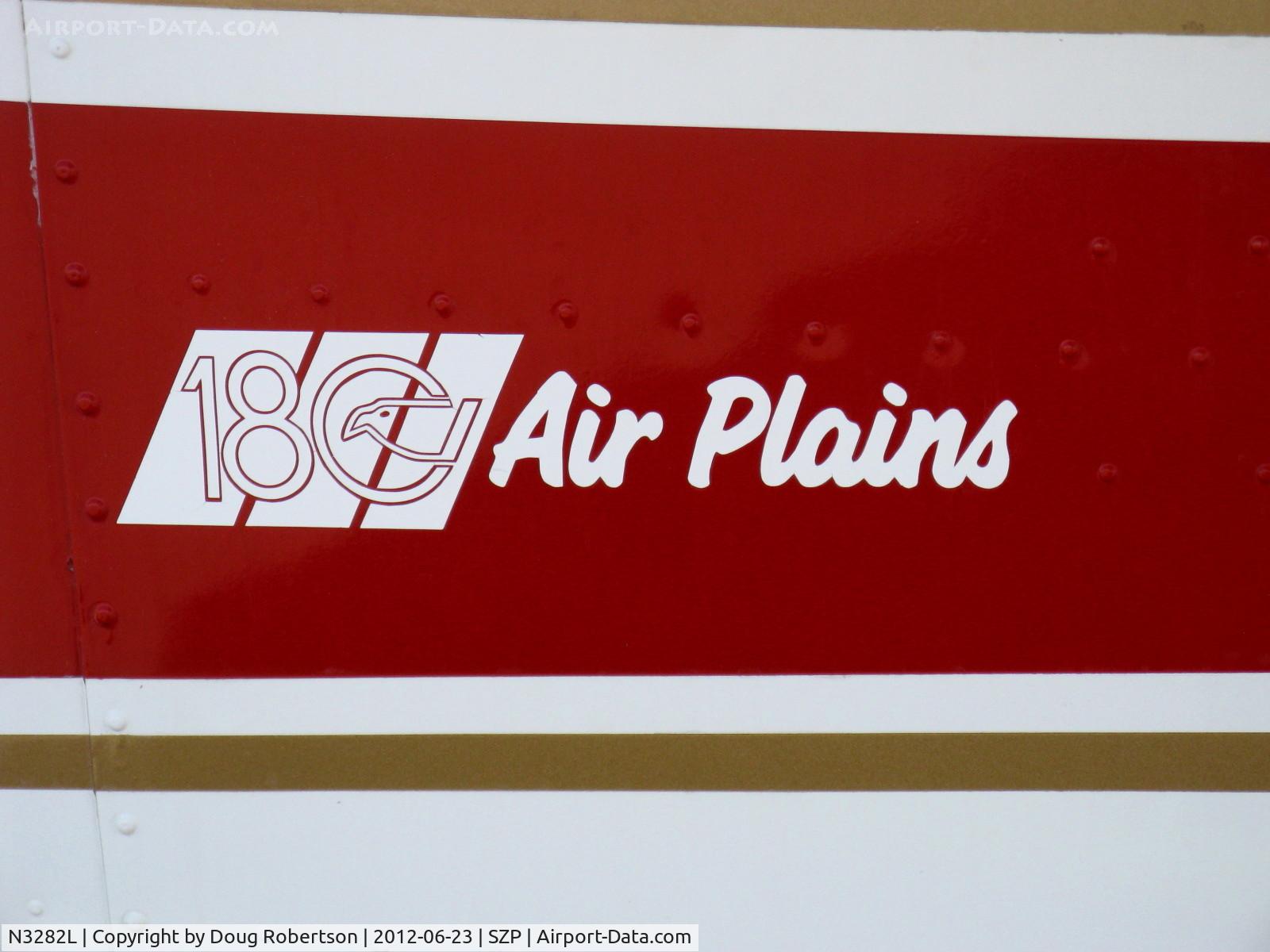 N3282L, 1967 Cessna 172H C/N 17256182, 1967 Cessna 172H SKYHAWK, Lycoming O-360 180 Hp upgrade conversion by Air Plains STC-covers 172D-H models, logo
