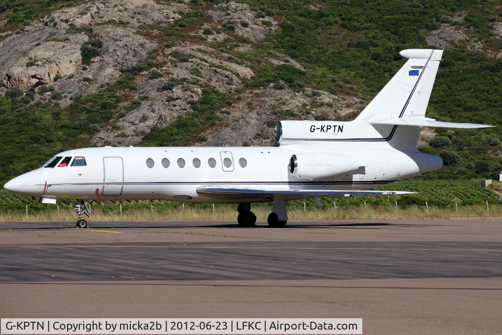 G-KPTN, 2004 Dassault Falcon 50EX C/N 341, Parked