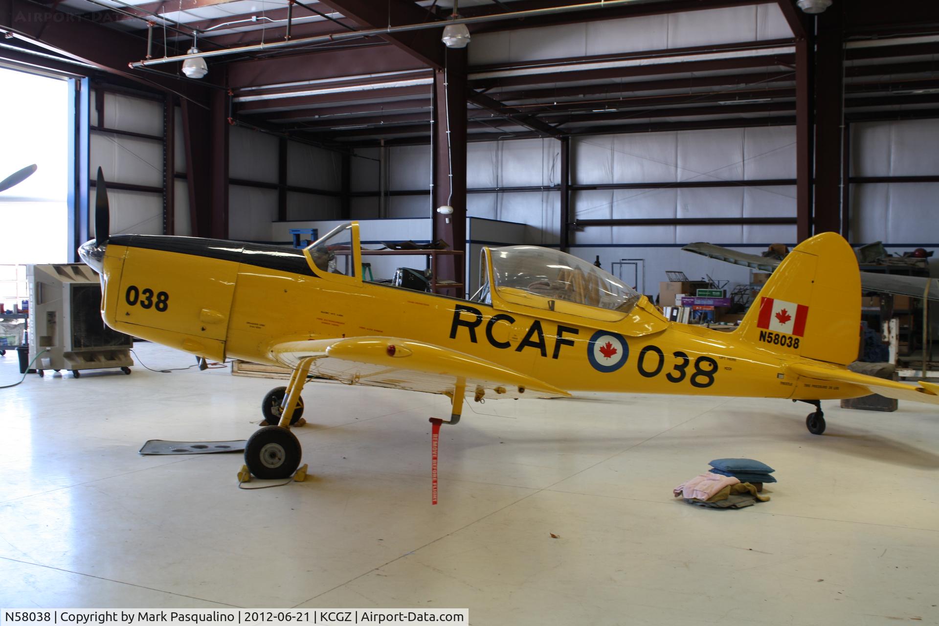 N58038, 1956 De Havilland Canada DHC-1B-2-S5 Chipmunk Mk2 C/N 176-214, DHC-1B-2-S5