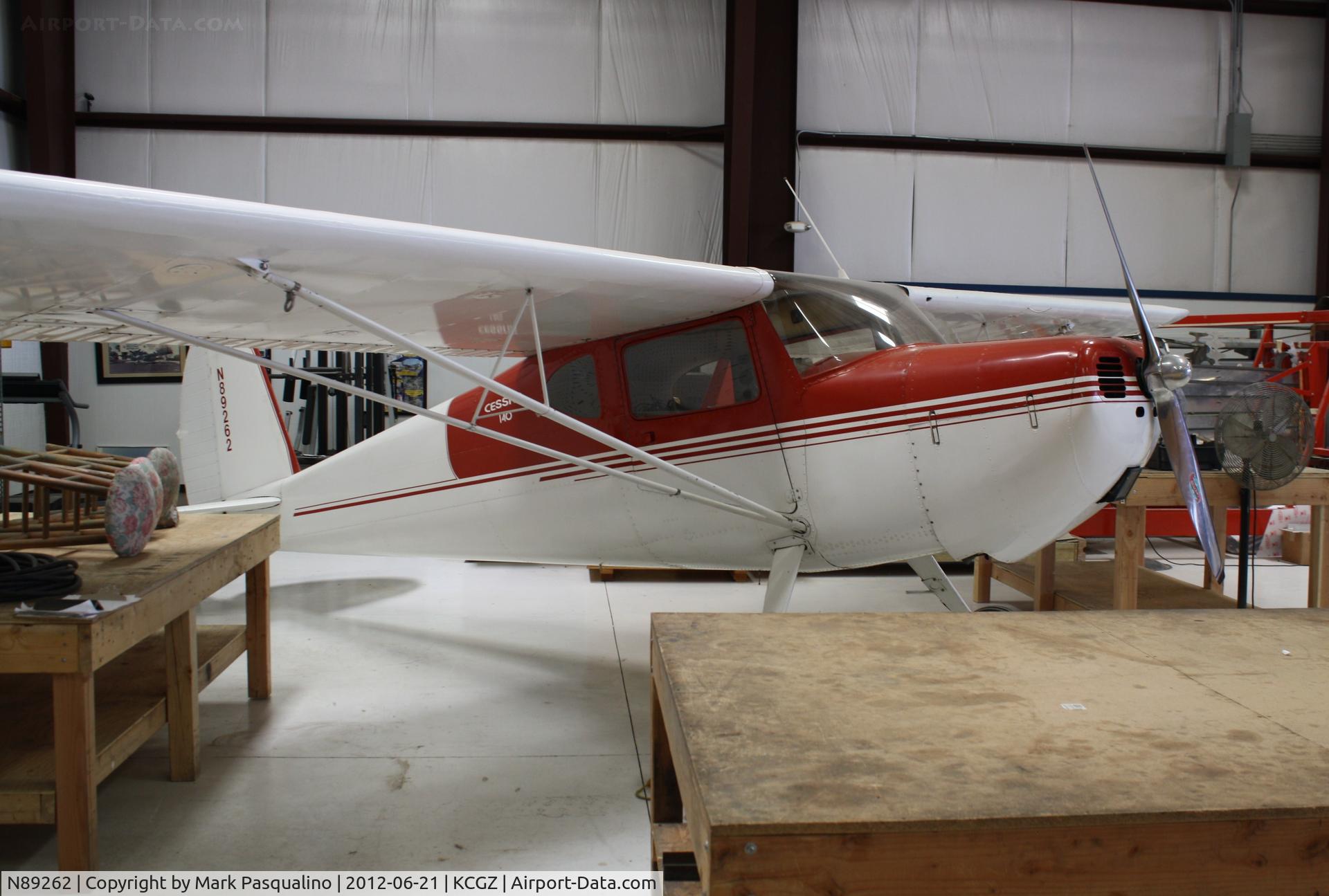 N89262, 1946 Cessna 140 C/N 8286, Cessna 140