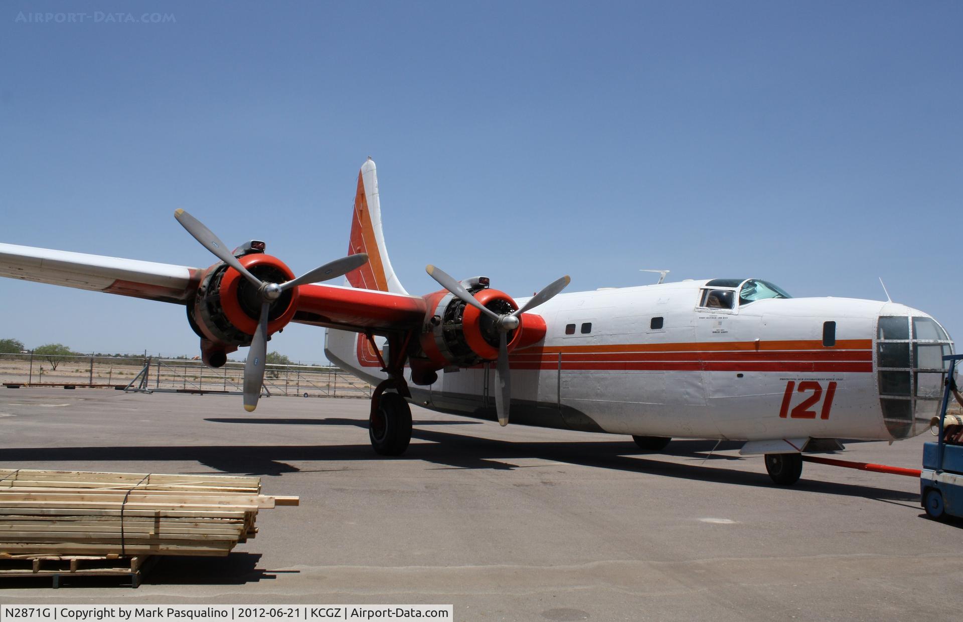 N2871G, Consolidated Vultee P4Y-2 Privateer C/N 66302, Consolidated P4Y-2
