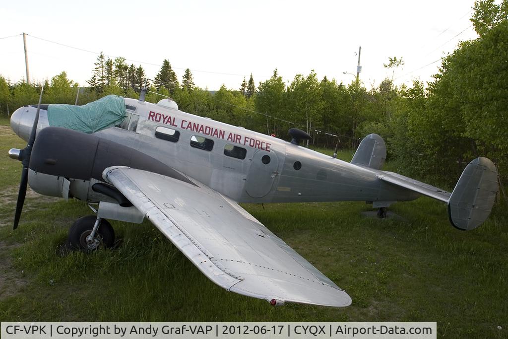 CF-VPK, 1952 Beech Expeditor 3NM C/N CA-110, RCAF Beech18