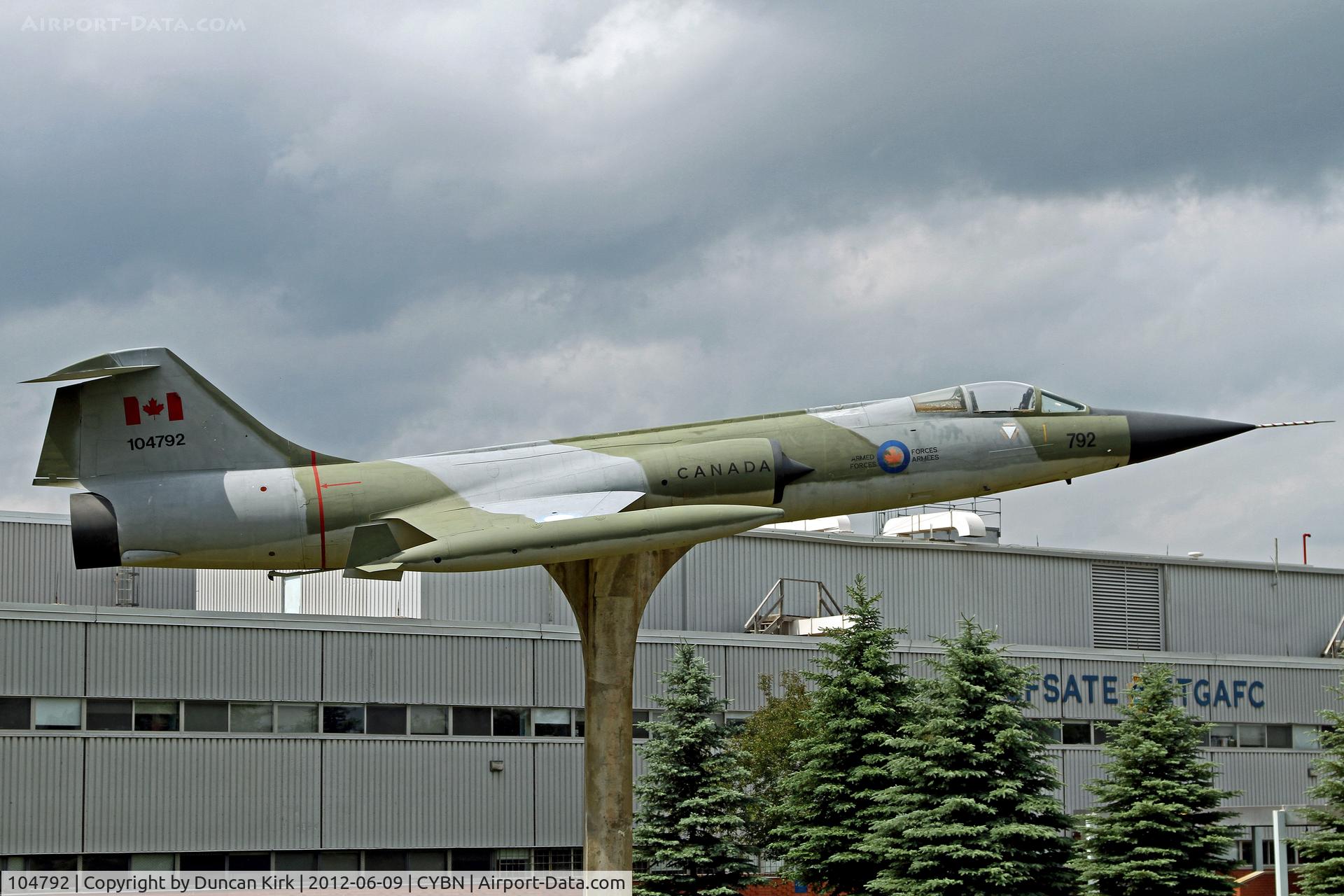104792, 1962 Canadair CF-104 Starfighter C/N 683A-1092, Nice Starfighter