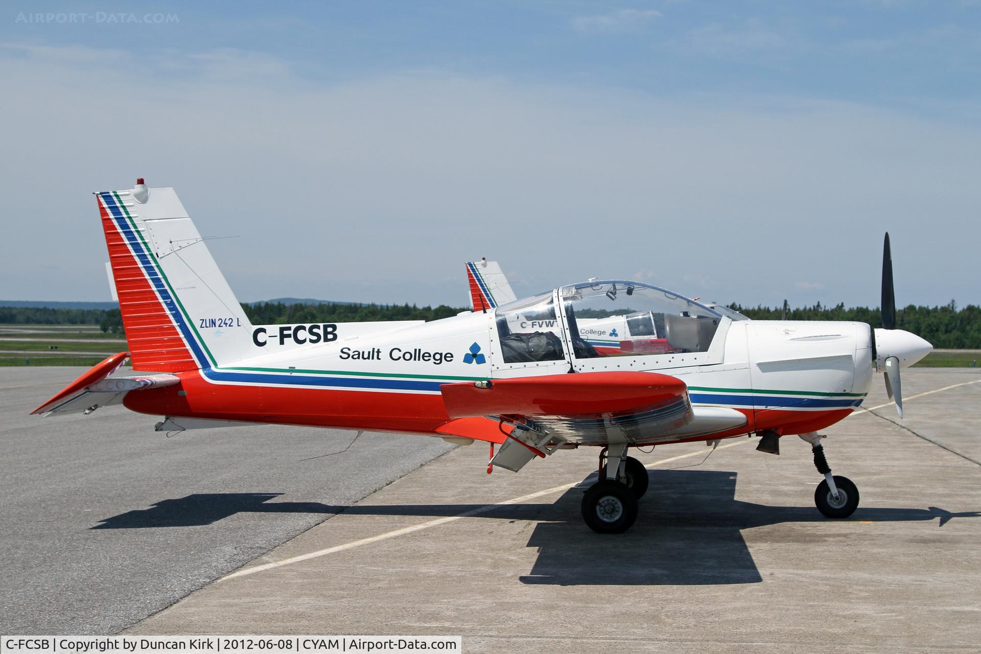 C-FCSB, 1995 Zlin Z-242L C/N 0684, Sault Ste Marie is Zlin central!!