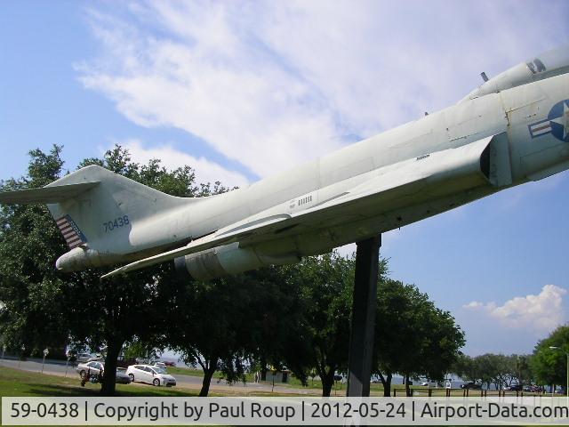 59-0438, 1959 McDonnell F-101B Voodoo C/N 762, PANAMA CITY FL