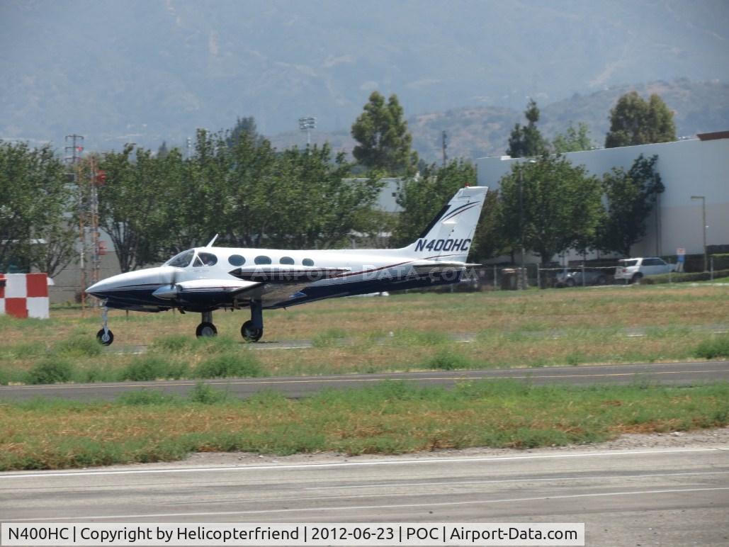 N400HC, 1979 Cessna 340A C/N 340A0705, Take off roll on 26L