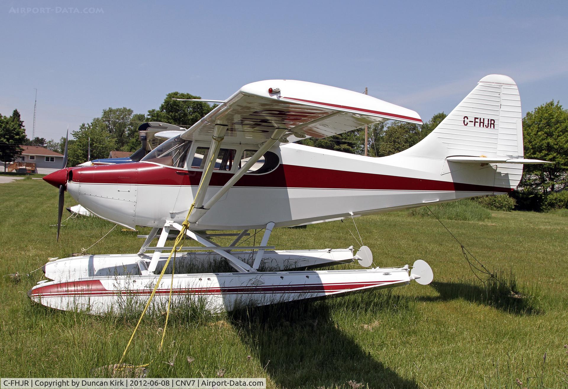 C-FHJR, 1948 Stinson 108-3 Voyager C/N 108-4638, A beauty on floats