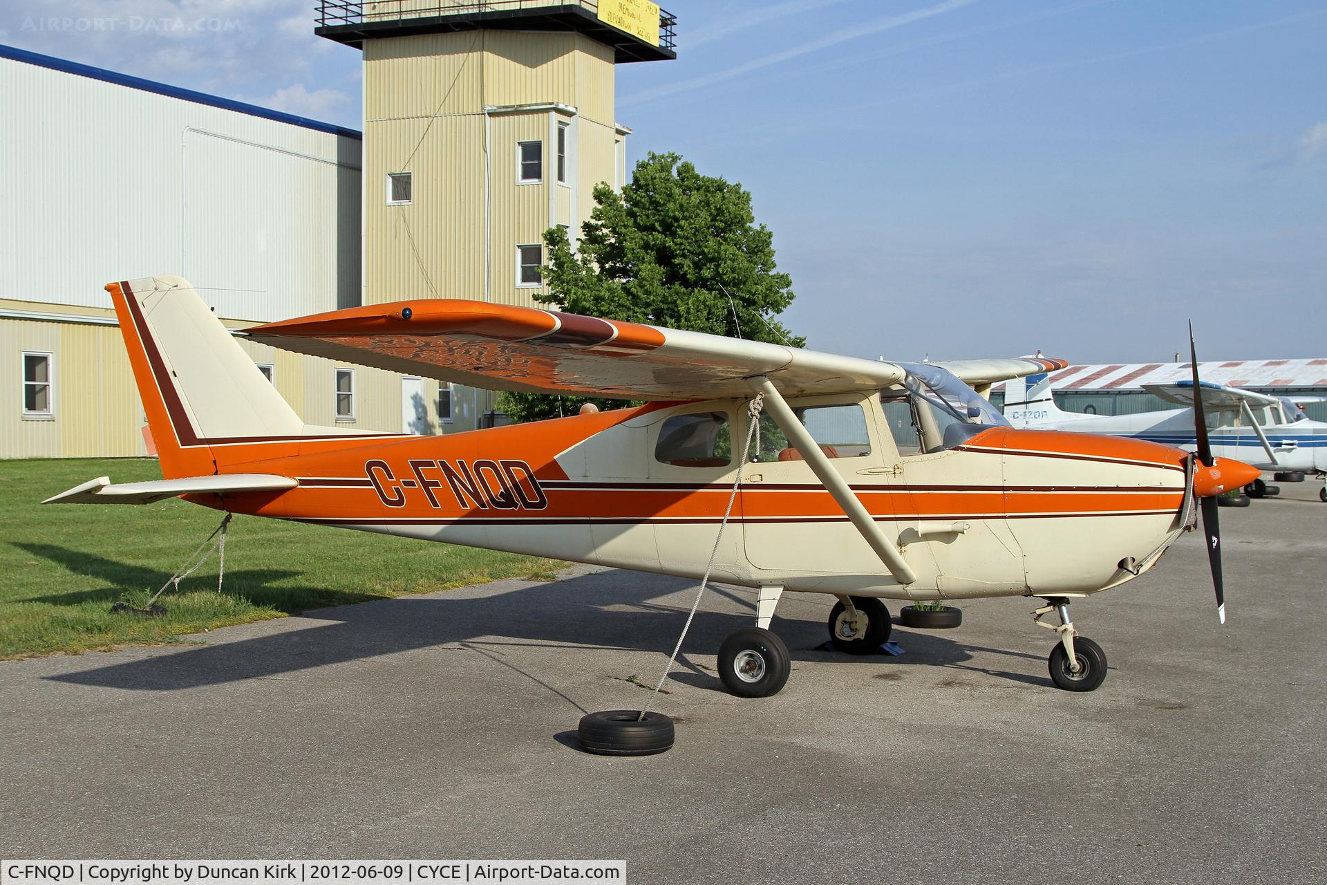 C-FNQD, 1961 Cessna 172B C/N 17248661, Nice old 172 at Huron Park