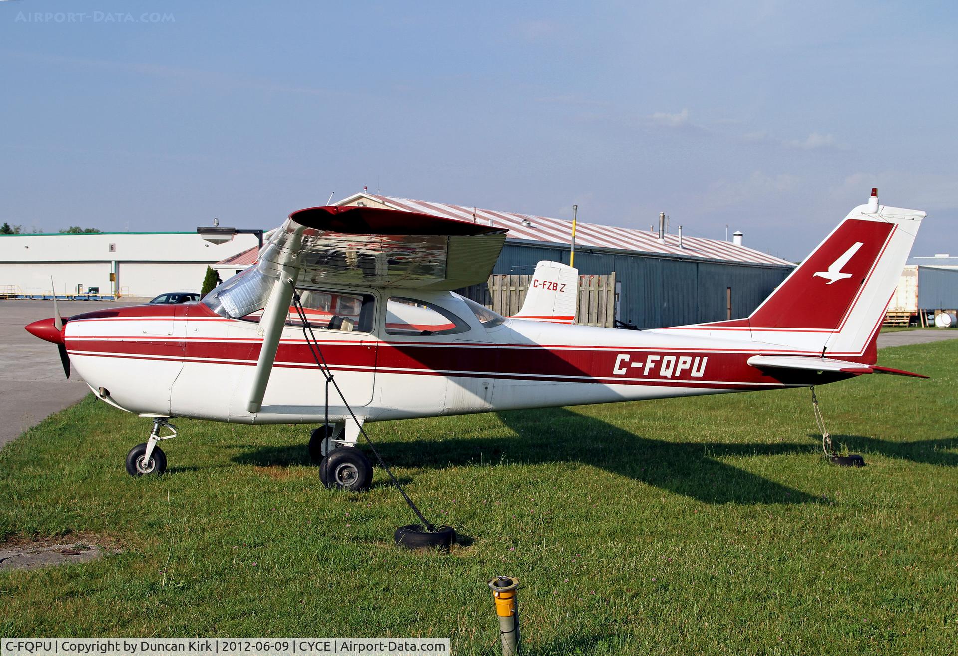 C-FQPU, 1964 Cessna 172E C/N 17250949, Most aircraft at Huron Park had a Q in the registration. Why?