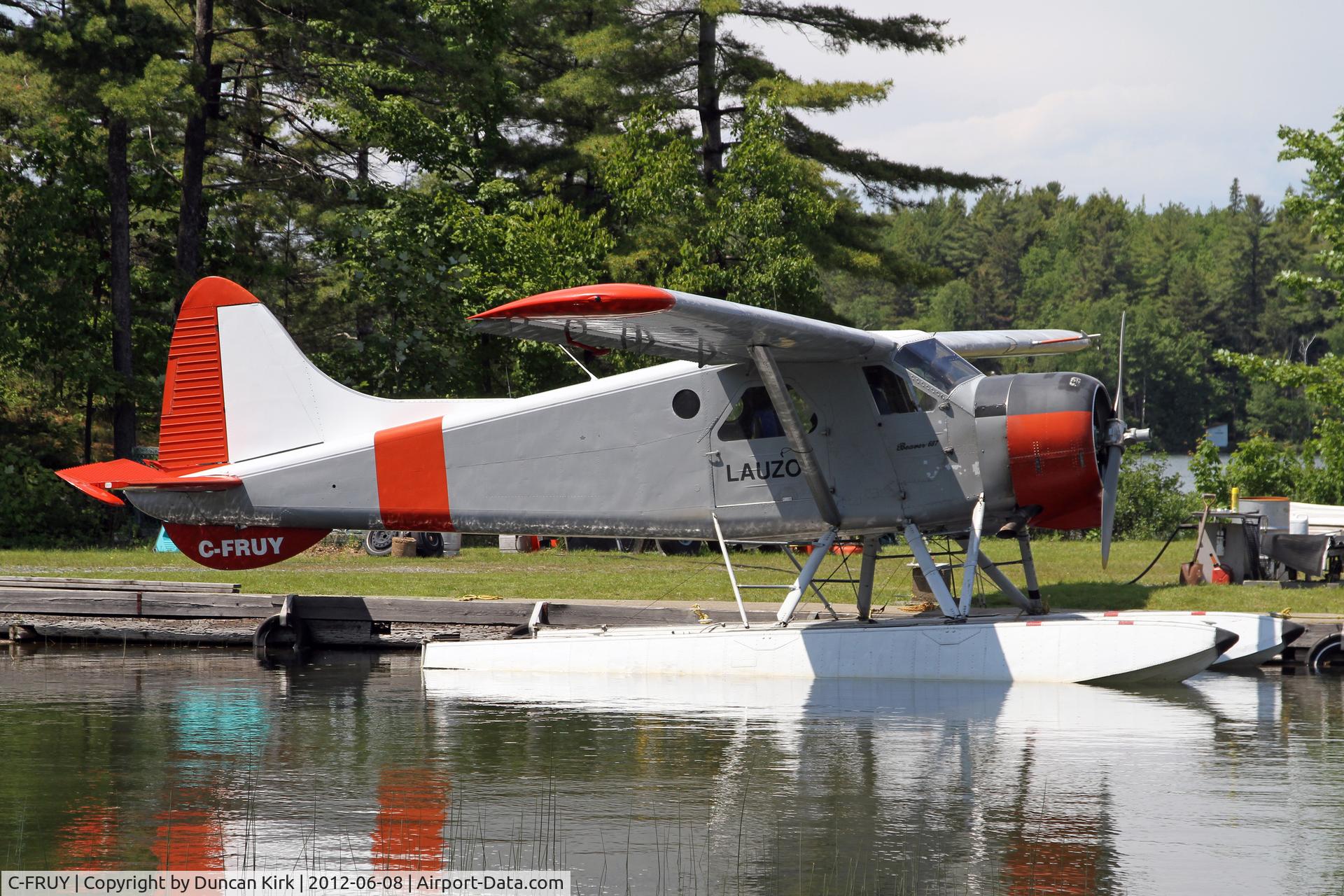C-FRUY, 1954 De Havilland Canada U-6A Beaver C/N 687, Unexpected find at Lauzon