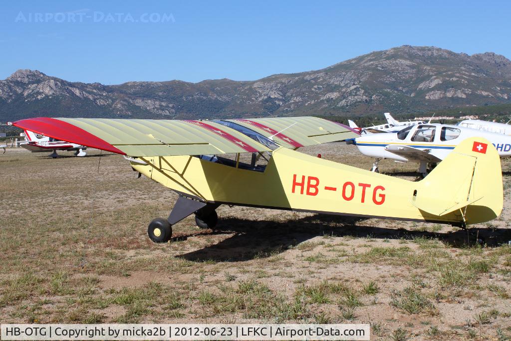 HB-OTG, 1944 Piper L-4H Grasshopper (J3C-65D) C/N 1/1626, Parked