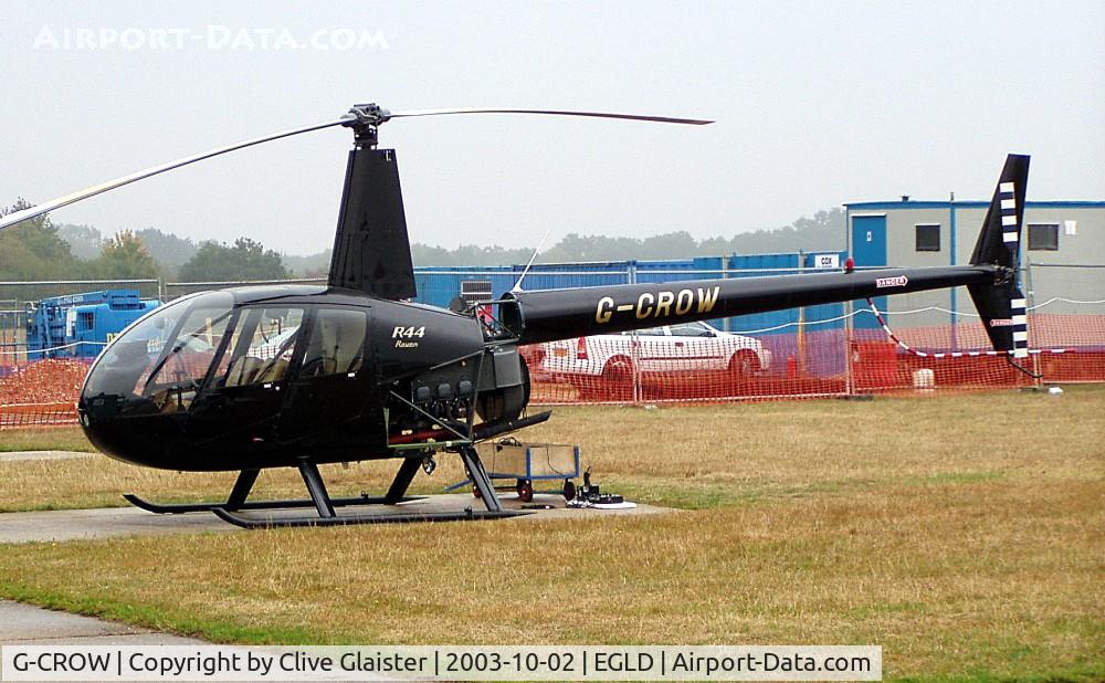 G-CROW, 2000 Robinson R44 Astro C/N 0754, Originally owned to and currently with, Longmoore Ltd in April 2000