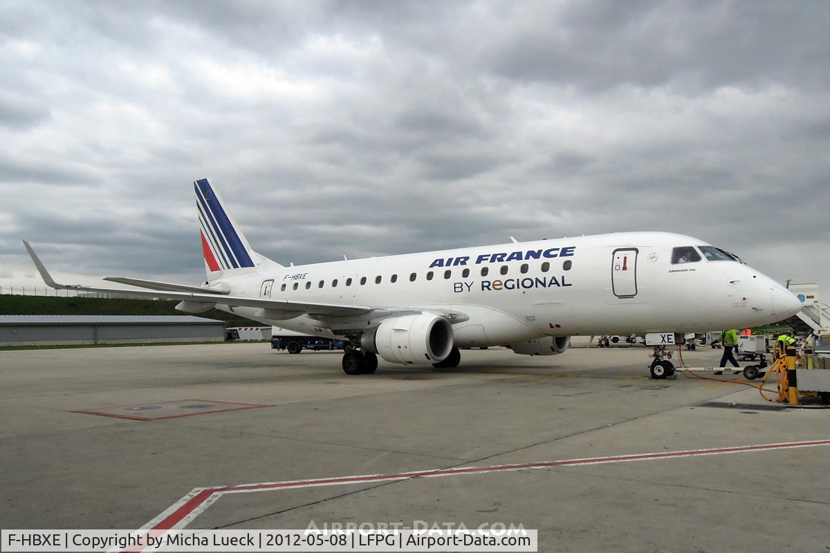 F-HBXE, 2009 Embraer 170ST (ERJ-170-100ST) C/N 17000286, At Charles de Gaulle