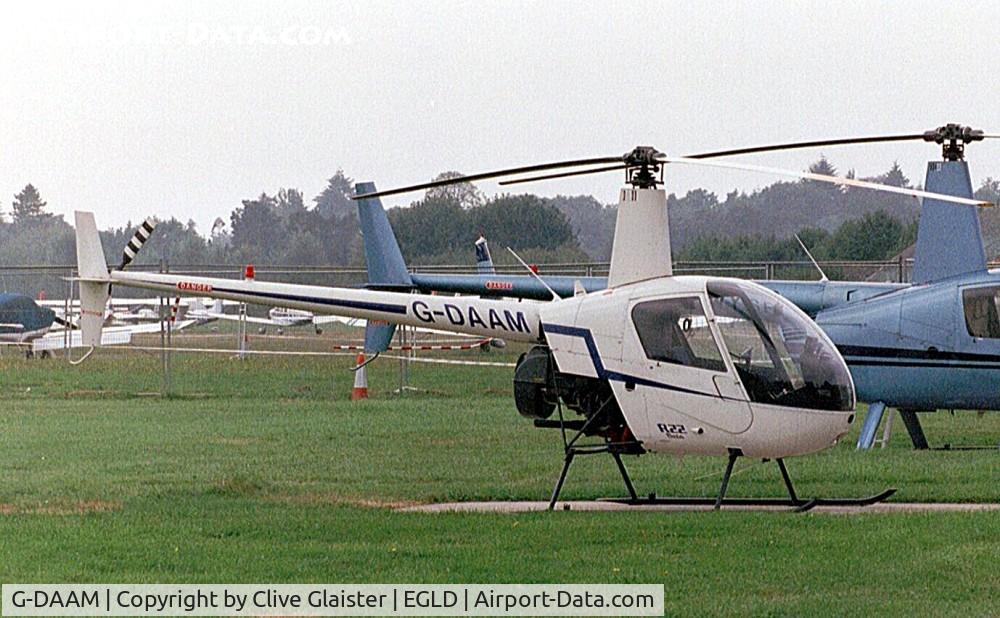 G-DAAM, 1992 Robinson R22 Beta C/N 2043, Once owned to, Hecray Co Ltd and trading as, Direct Helicopters in January 2002 - De-registered as Destroyed January 2012.