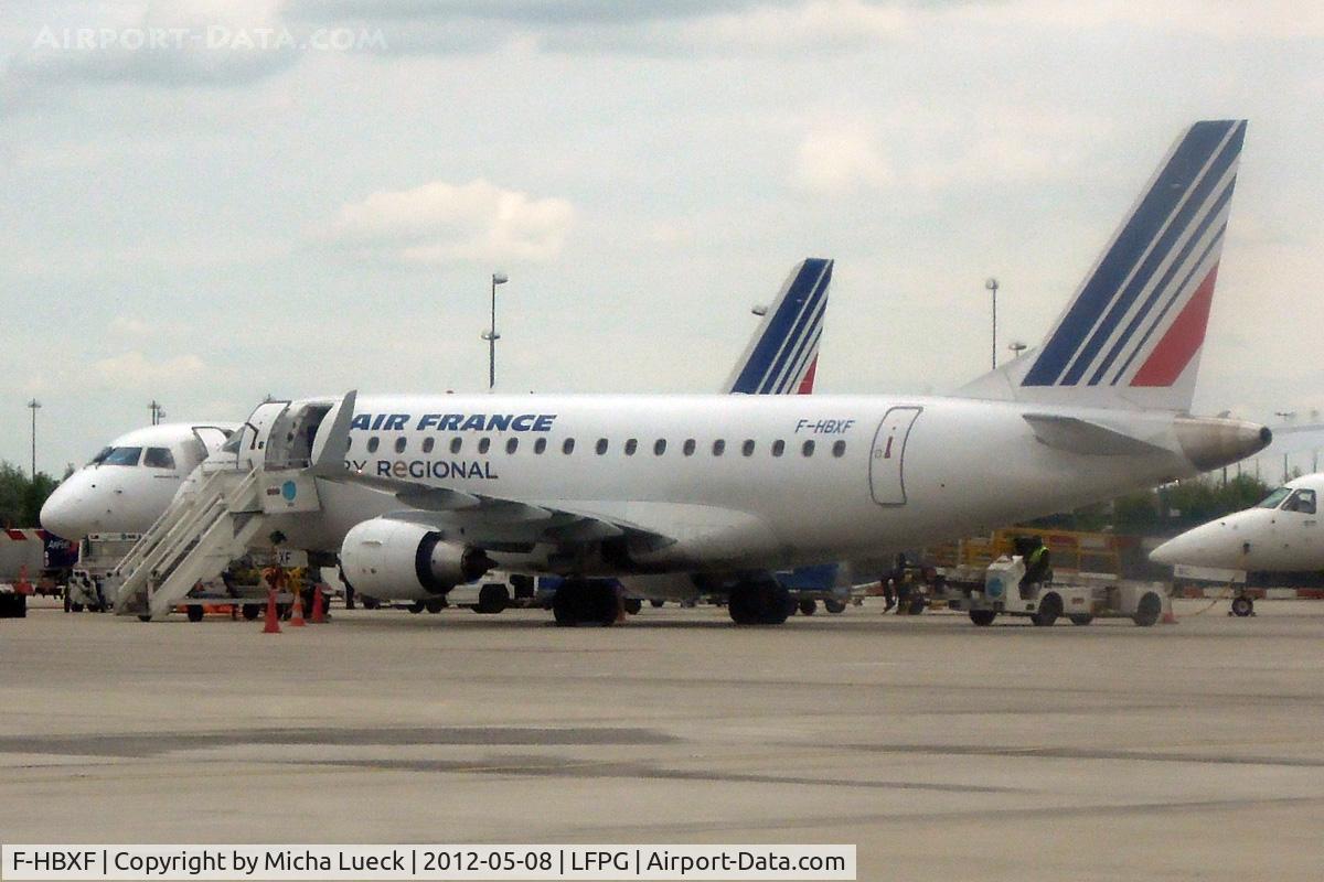 F-HBXF, 2009 Embraer 170ST (ERJ-170-100ST) C/N 17000292, At Charles de Gaulle