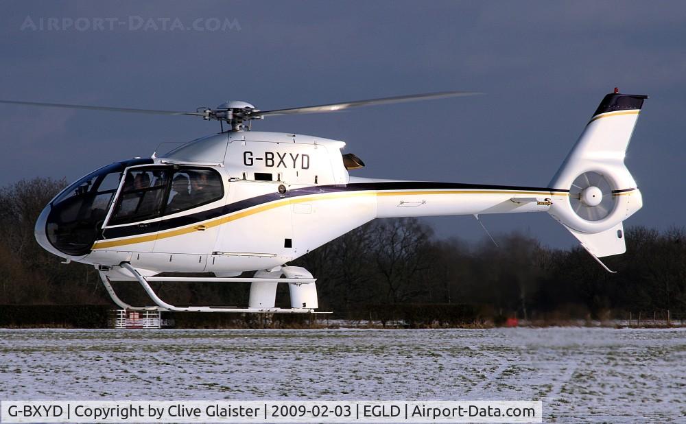 G-BXYD, 1998 Eurocopter EC-120B Colibri C/N 1006, Ex: G-BXYD > F-WQDJ > G-BXYD > G-OMEM April 2011 - Originally owned to, McAlpine Helicopters Ltd in July 1998 as G-BXYD - Currently with, Aero Maintenance Ltd since January 2004