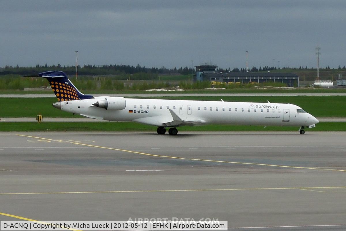 D-ACNQ, 2010 Bombardier CRJ-900LR (CL-600-2D24) C/N 15260, At Helsinki