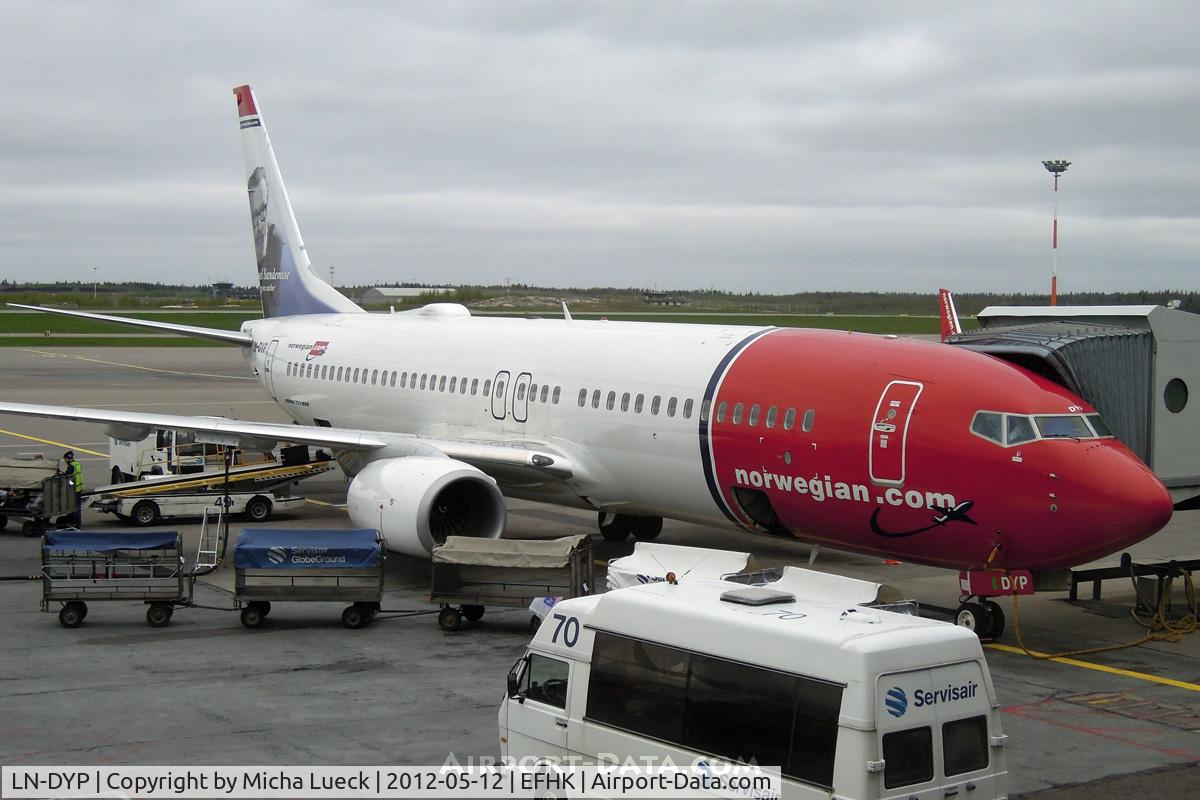 LN-DYP, 2011 Boeing 737-8JP C/N 39047, At Helsinki