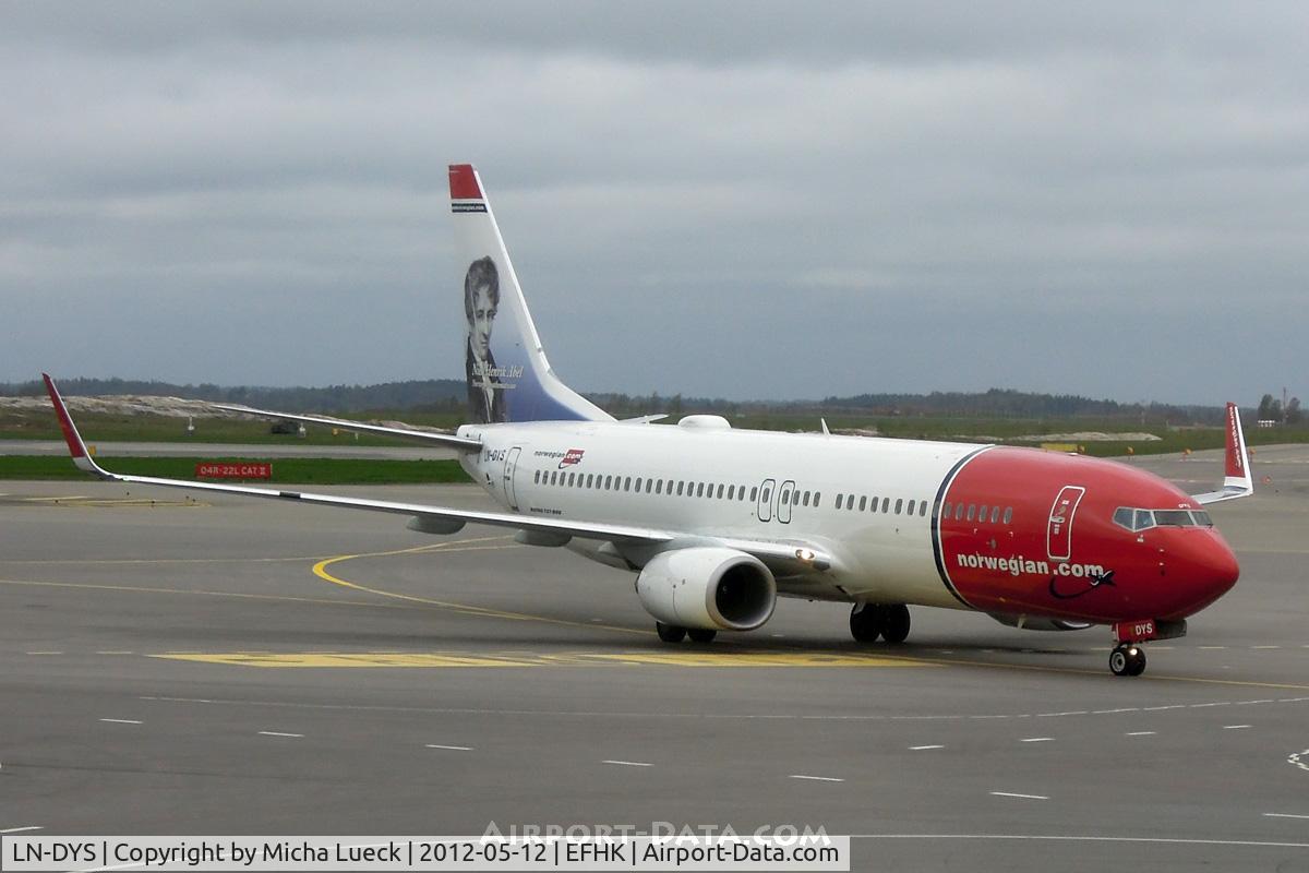 LN-DYS, 2011 Boeing 737-8JP C/N 39007, At Helsinki