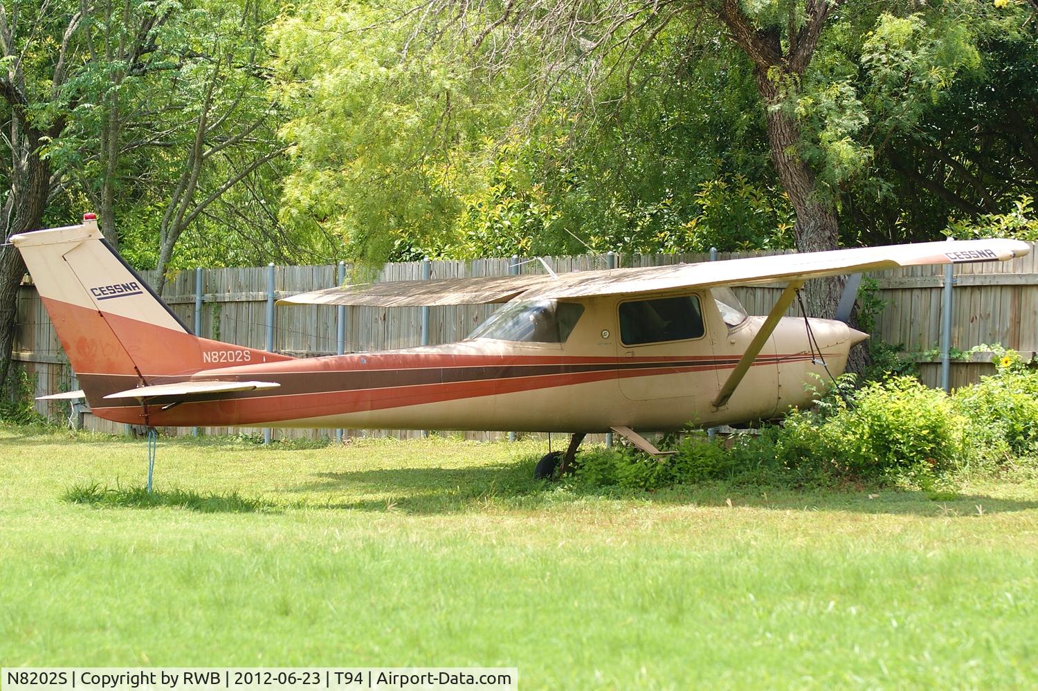 N8202S, 1965 Cessna 150F C/N 15061802, Parked