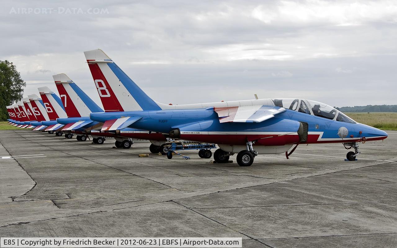 E85, Dassault-Dornier Alpha Jet E C/N E85, Patrouille de France