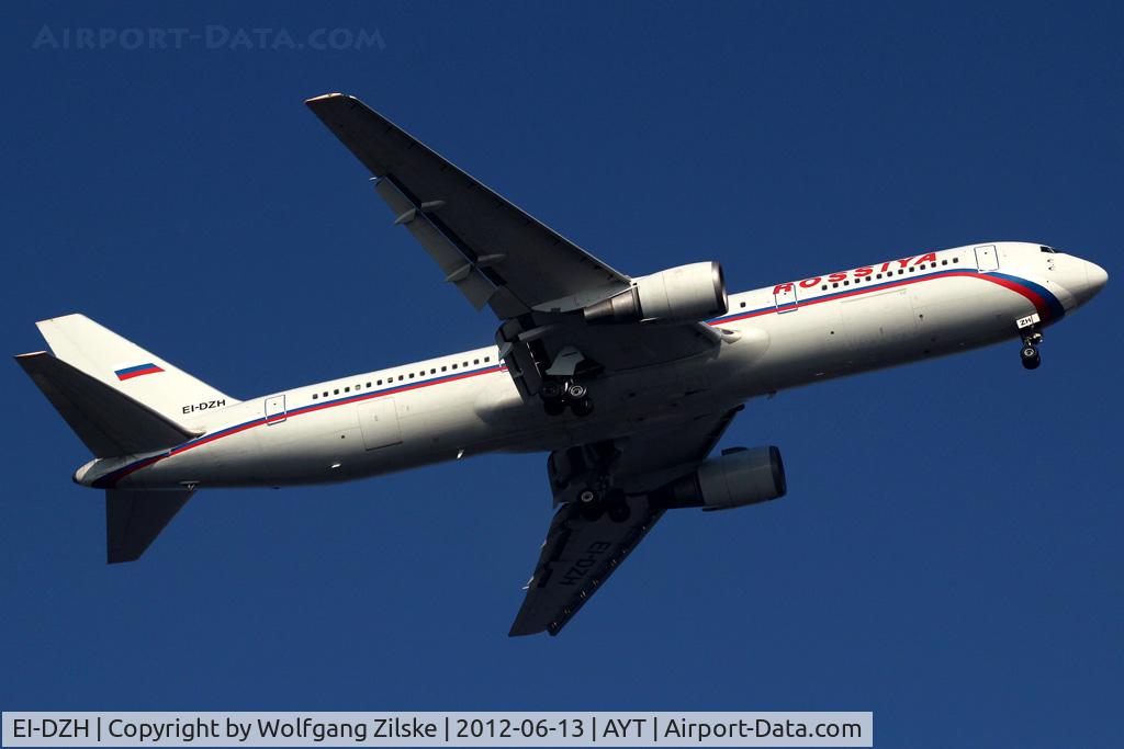 EI-DZH, 2002 Boeing 767-3Q8/ER C/N 29390, visitor