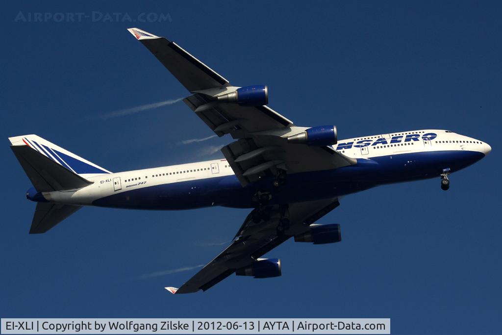 EI-XLI, 2001 Boeing 747-446 C/N 27648, visitor