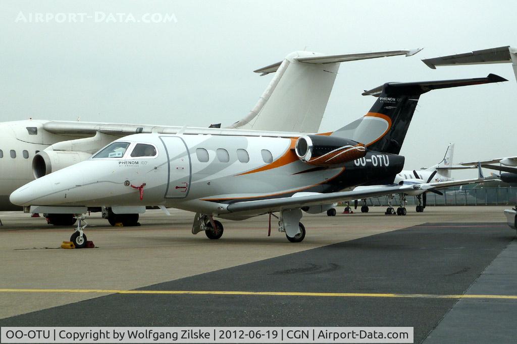 OO-OTU, 2011 Embraer EMB-500 Phenom 100 C/N 50000243, visitor