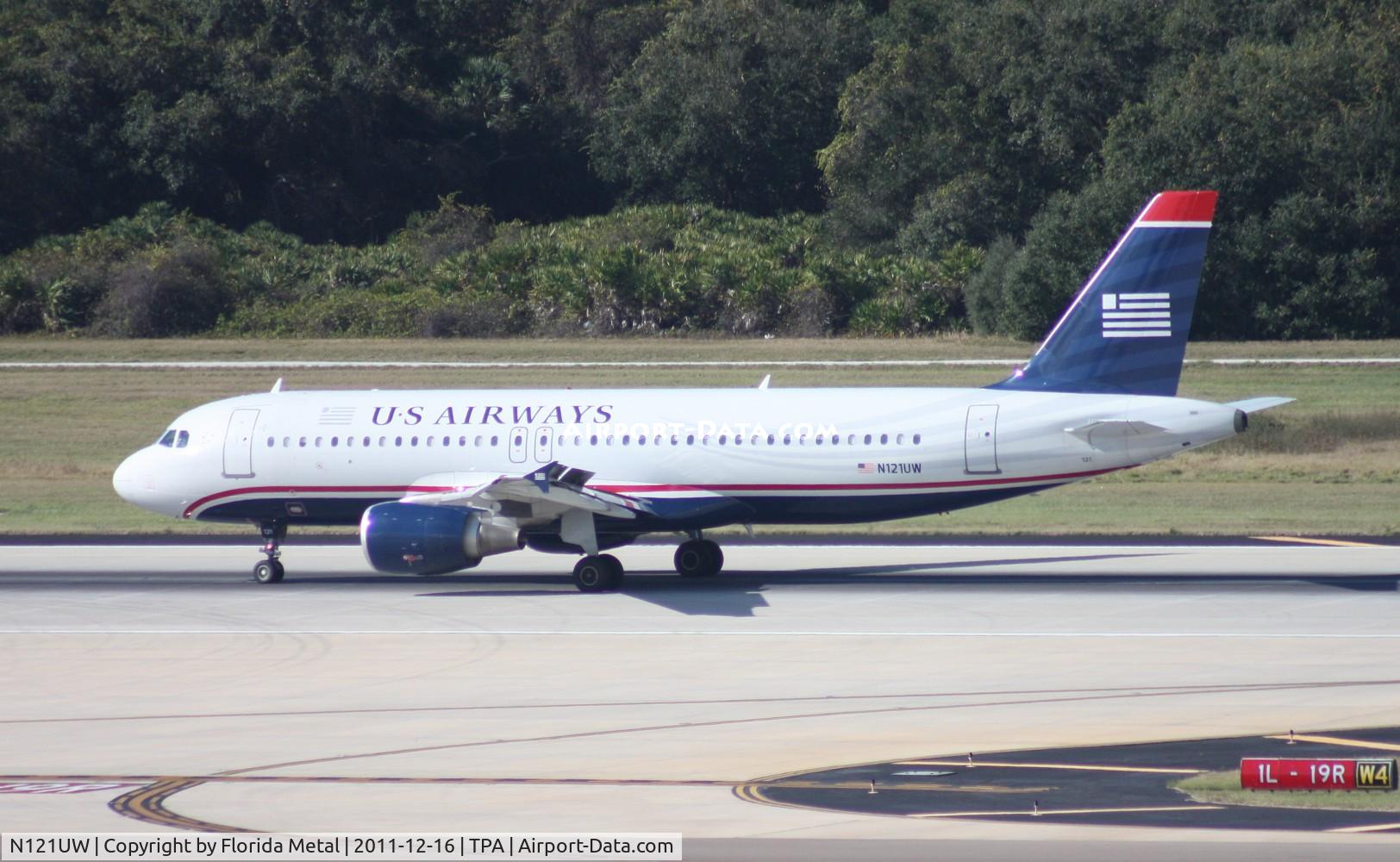 N121UW, 2000 Airbus A320-214 C/N 1294, US Airways A320