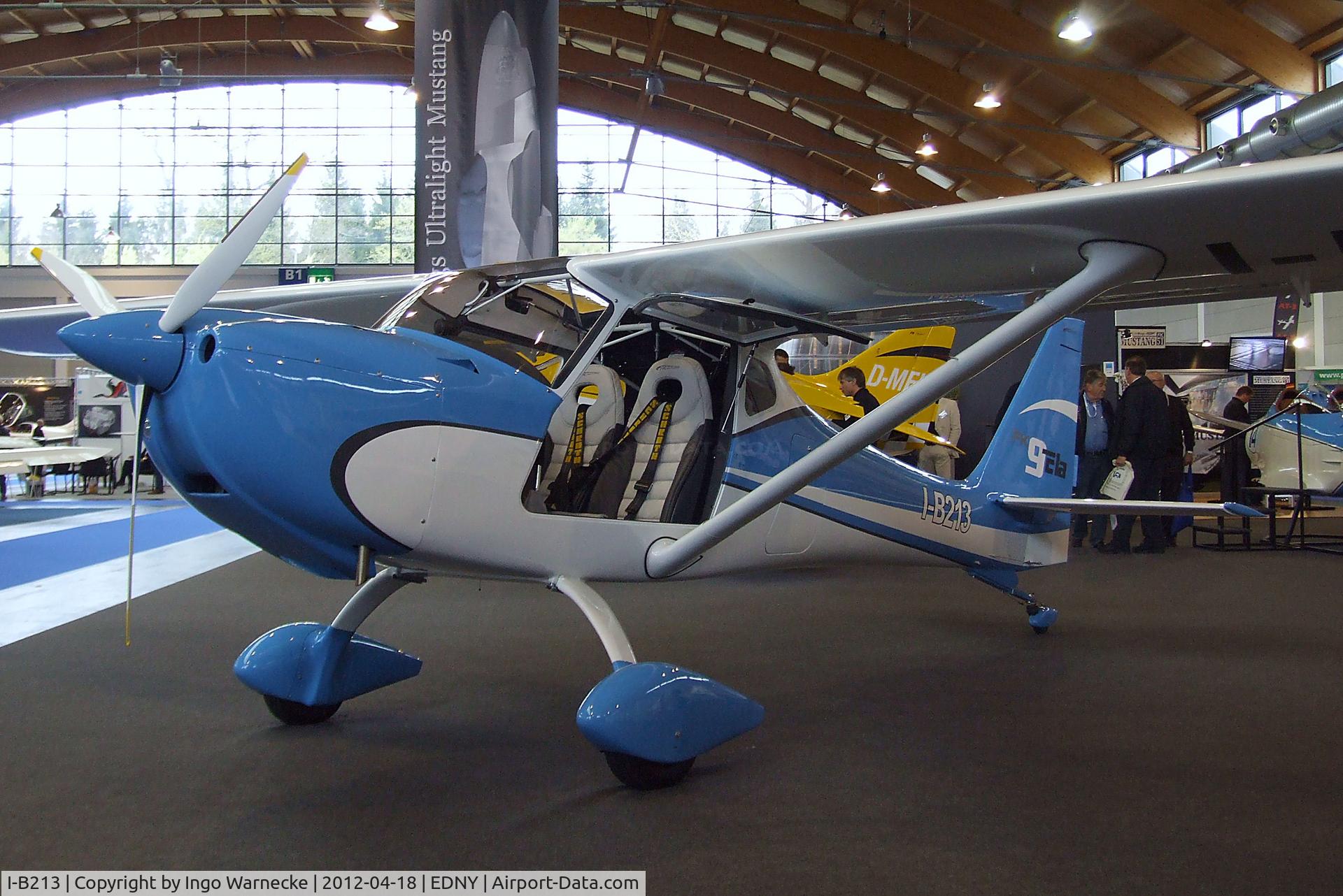 I-B213, B & F Technik FK-9 ELA C/N Not found I-B213, B & F Funk FK9 ELA at the AERO 2012, Friedrichshafen