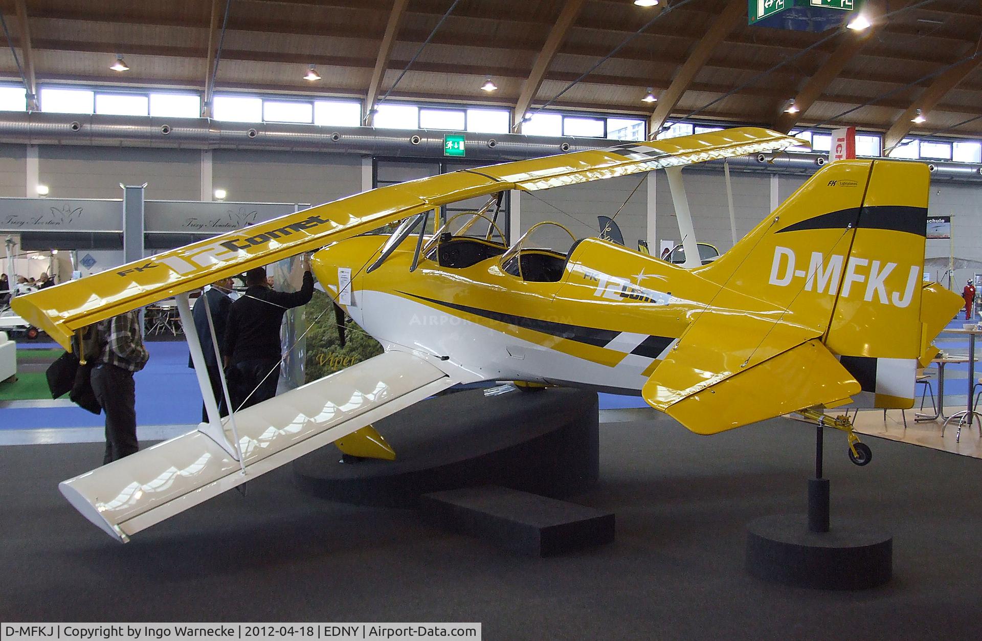 D-MFKJ, B & F Funk FK-12 Comet C/N 012-098, B & F Funk FK-12 Comet at the AERO 2012, Friedrichshafen
