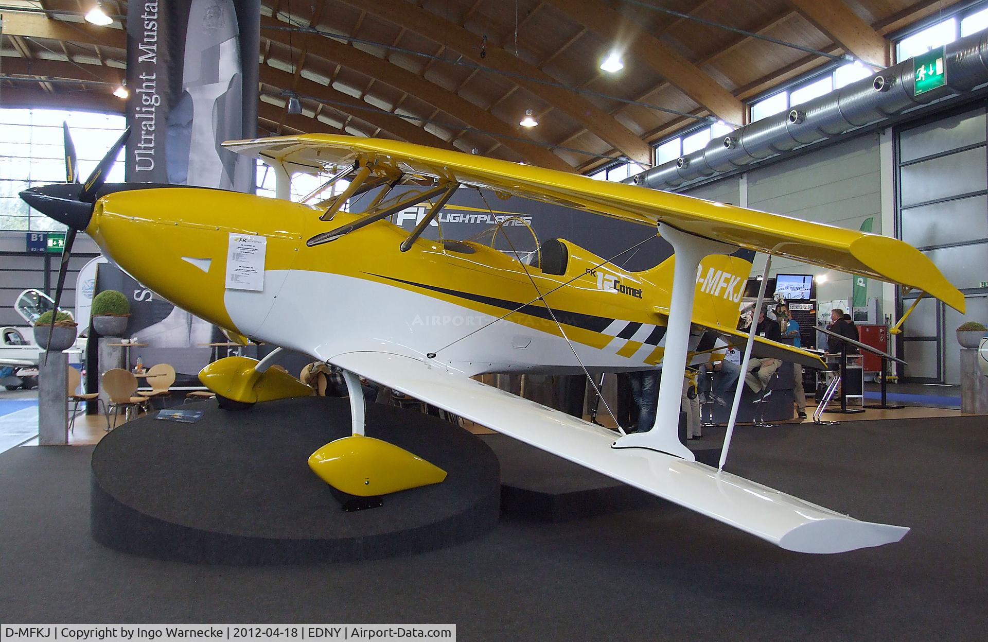 D-MFKJ, B & F Funk FK-12 Comet C/N 012-098, B & F Funk FK-12 Comet at the AERO 2012, Friedrichshafen
